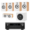 Denon AVC-X4800H - Bowers & Wilkins 606 S2 5.1 Speaker Package