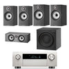Denon AVC-X4800H - Bowers & Wilkins 606 S2 5.1 Speaker Package