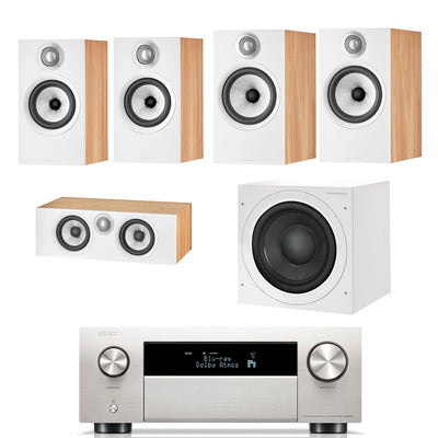 Denon AVC-X4800H - Bowers & Wilkins 606 S2 5.1 Speaker Package