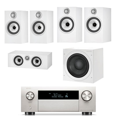 Denon AVC-X4800H - Bowers & Wilkins 606 S2 5.1 Speaker Package