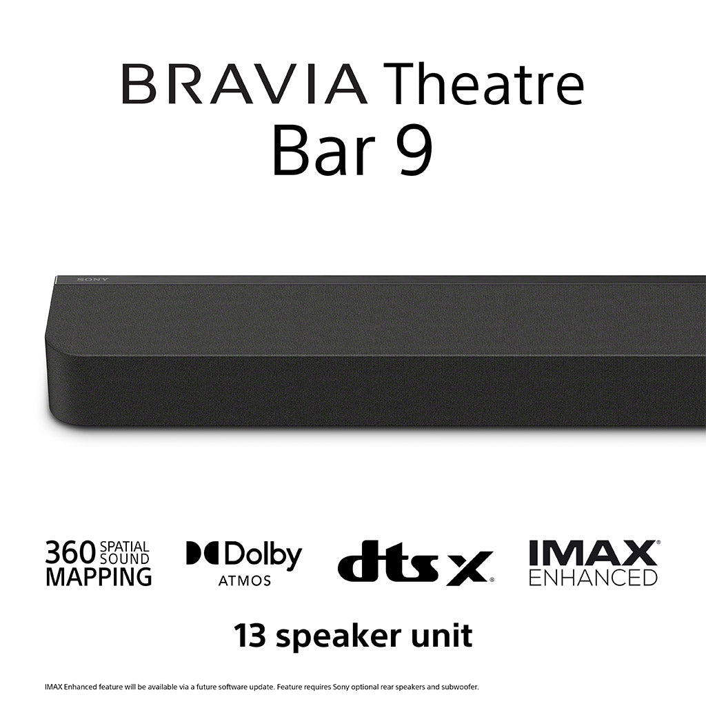 Sony BRAVIA Theatre Bar 9 Soundbar HT-A9000