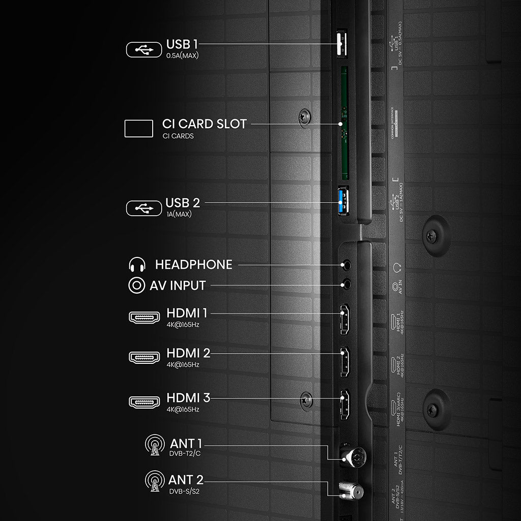 Hisense 100UXQTUK 100" Mini LED 4K Smart TV