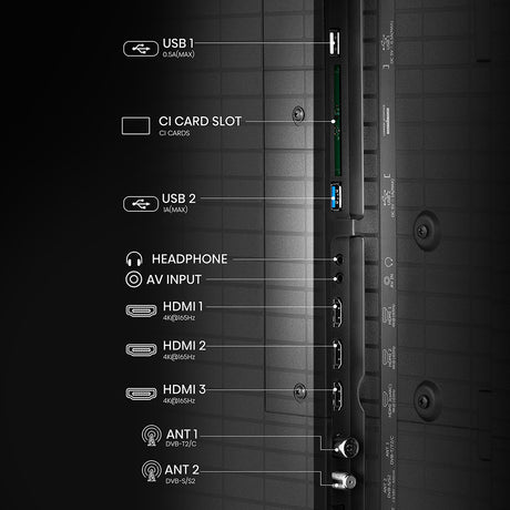 Hisense 100UXQTUK 100" Mini LED 4K Smart TV