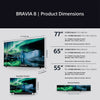 Sony BRAVIA K55XR80PU 55" 4K OLED TV