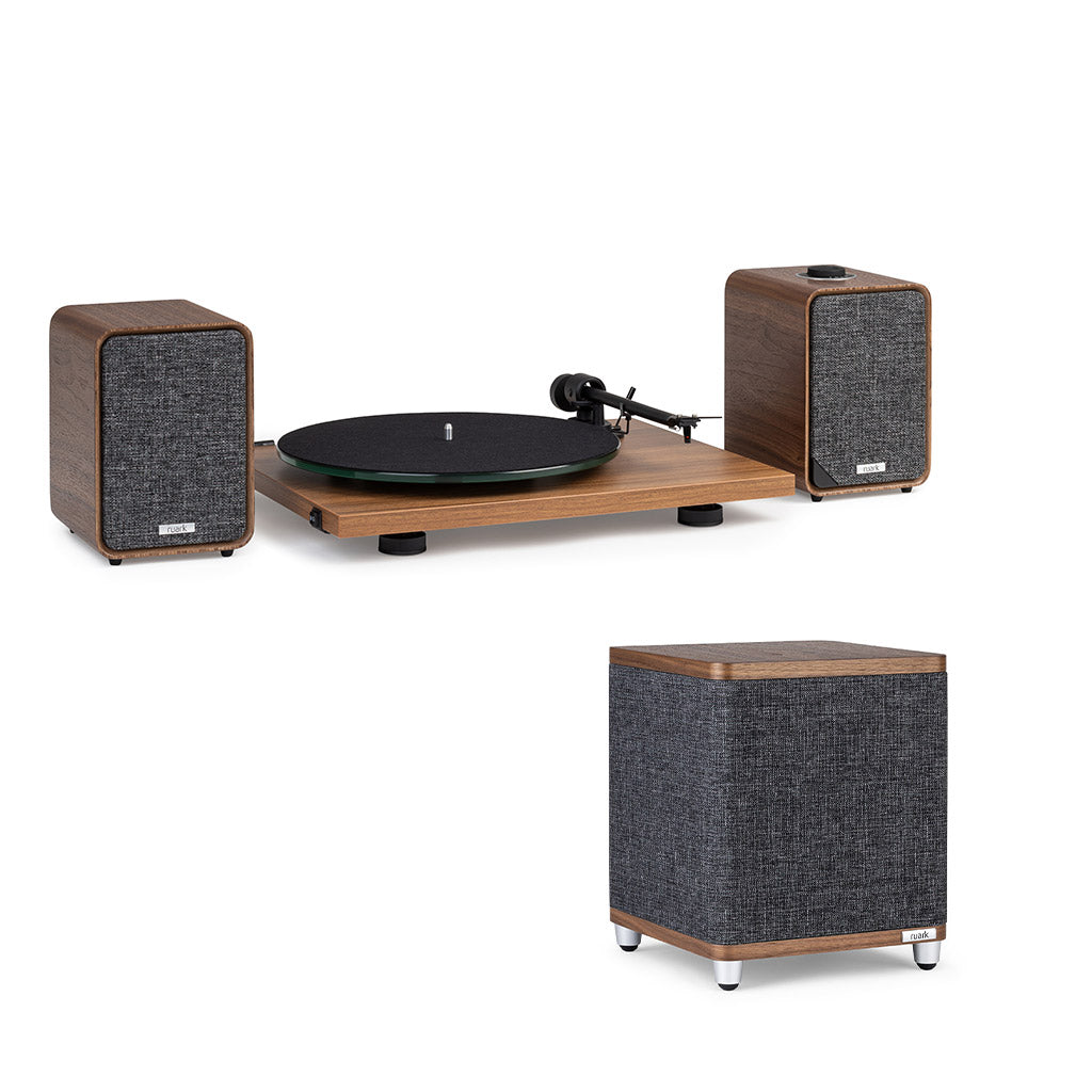 Ruark MR1 MKIII - RS1 Subwoofer - Evo T1 Turntable