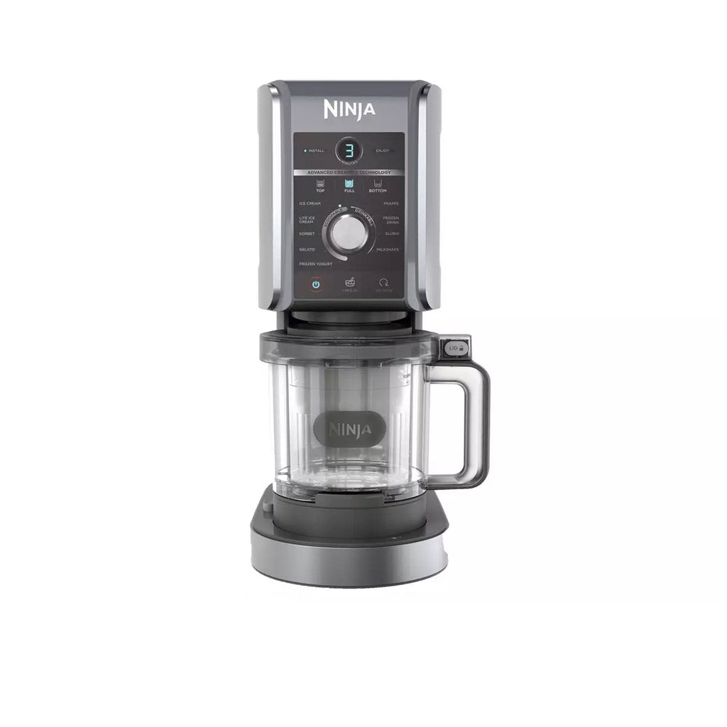 Ninja CREAMi Deluxe 10 in 1 Ice Cream Frozen Drink Maker NC501UK SpatialOnline