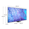 Samsung QE98Q80C 98"  4K QLED Smart TV