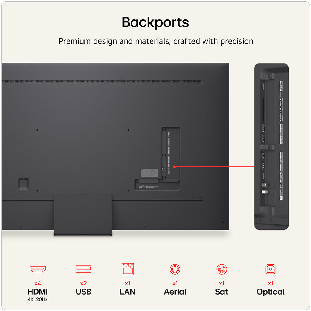 LG 86QNED87B6A 86" 4K QNED evo MiniLED AI TV