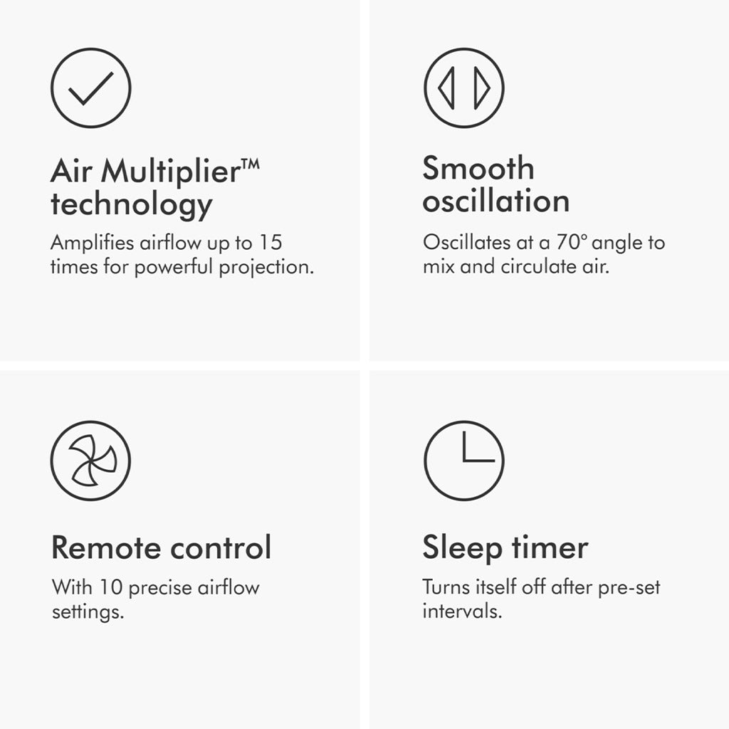 Dyson Cool AM07 Tower Fan (White/Silver)
