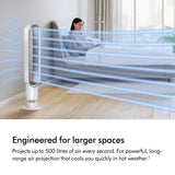 Dyson Cool AM07 Tower Fan (White/Silver)