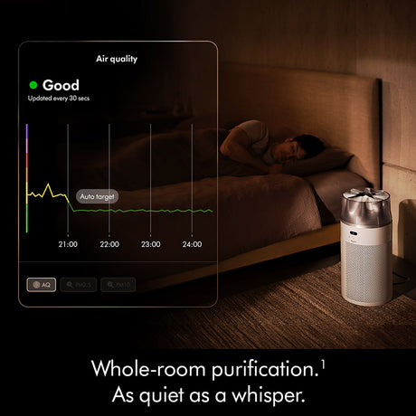 Dyson HushJet Purifier Compact HJ10 White/Silver