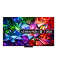 LG 100MRGB96B6 100" 4K Micro RGB evo AI TV