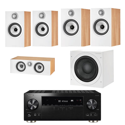 Pioneer-VSX-LX305 - Bowers & Wilkins 606 / 607 S2 5.1 Speaker Package