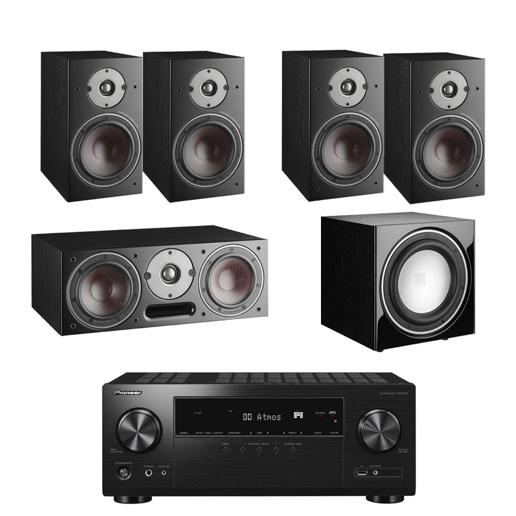 Pioneer-VSX-935 - Dali Oberon 3 5.1 Speaker Package