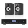 Rotel A12 MKii - B&W 607 S3 Bookshelf Speakers