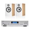 Rotel A12 MKii - B&W 607 S3 Bookshelf Speakers