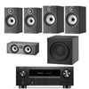 Denon AVC-X3800H - Bowers & Wilkins 606 / 607 S2 5.1 Speaker Package