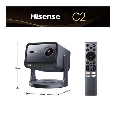 Hisense C2TUK Smart Mini Projector