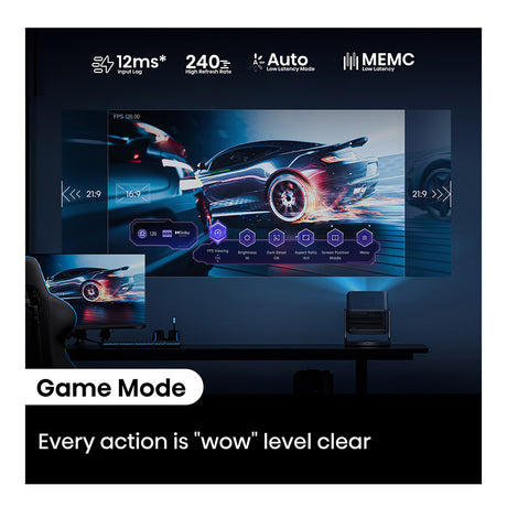 Hisense C2TUK Smart Mini Projector