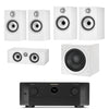 Marantz Cinema 50 - B&W 606 / 607 S2 5.1 Speaker Package