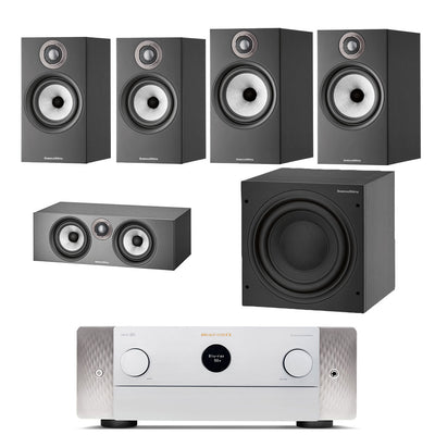Marantz Cinema 50 - B&W 606 / 607 S2 5.1 Speaker Package