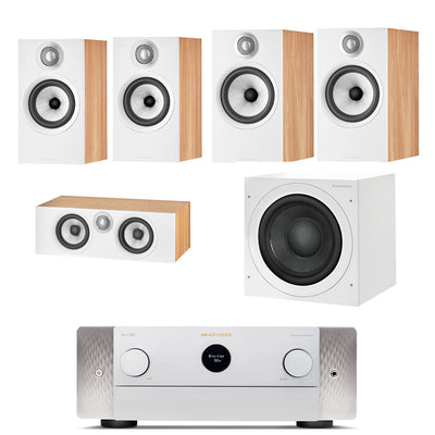 Marantz Cinema 50 - B&W 606 / 607 S2 5.1 Speaker Package