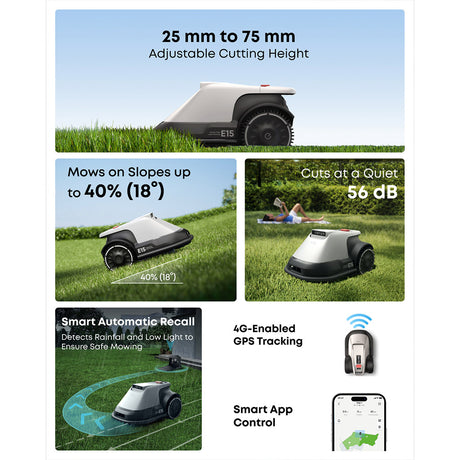 eufy Robot Lawn Mower E15