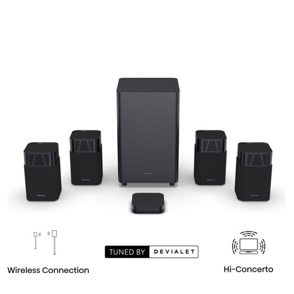 Hisense HT Saturn 4.1.2 Ch Soundbar System
