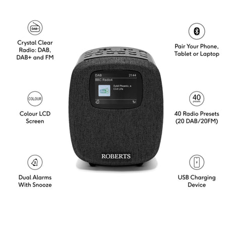 Roberts Ortus 5 DAB+/FM RDS Radio with Bluetooth