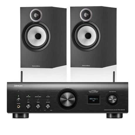Denon PMA-900HNE - Bowers & Wilkins 606 S3 Bookshelf SpeakersDenon PMA-900HNE - Bowers & Wilkins 606 S3 Bookshelf Speakers