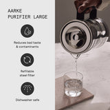 Aarke Purifier Water Filter Jug Large 1.66L