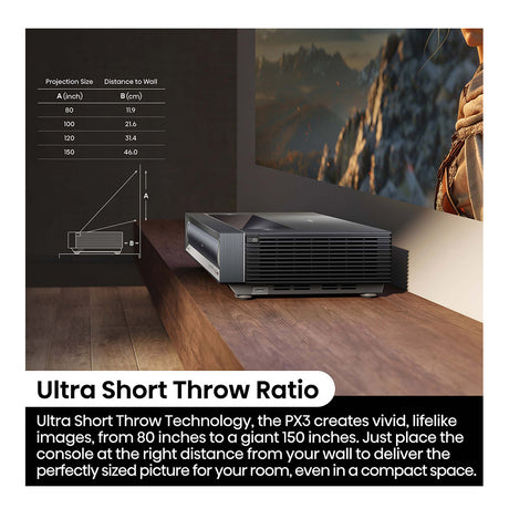 Hisense  PX3TUK 4K Smart Laser Cinema