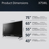 Sony KD55X75WLU 55" 4K LED TV