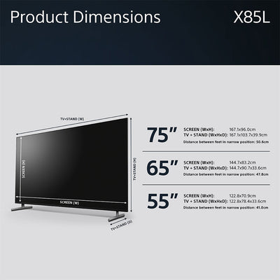 Sony KD75X85LU 75" 4K LED TV