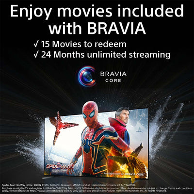Sony BRAVIA XR-77A80L 77" 4K OLED TV