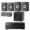 Sony TA-AN1000 - Bowers & Wilkins 606 S2 - 607 S2 5.1 Speaker Package