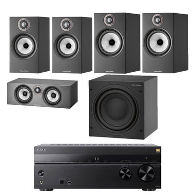 Sony TA-AN1000 - Bowers & Wilkins 606 S2 - 607 S2 5.1 Speaker Package
