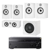 Sony TA-AN1000 - Bowers & Wilkins 606 S2 - 607 S2 5.1 Speaker Package