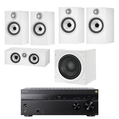 Sony TA-AN1000 - Bowers & Wilkins 606 S2 - 607 S2 5.1 Speaker Package