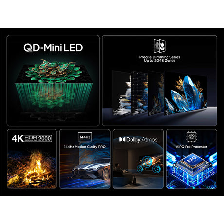 TCL 50C7K-UK 50" 4K QD-Mini LED TV