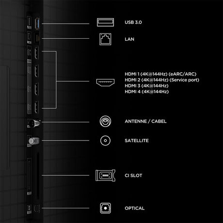 TCL 55C8L-UK 55" 4K SQD-Mini LED TV