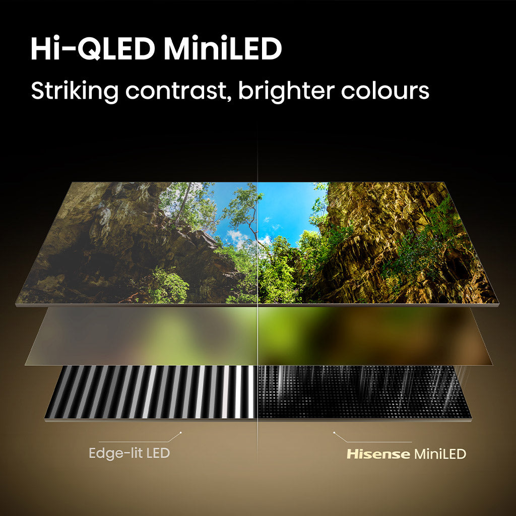 Hisense 55U7STUK 55" ULED Mini LED 4K TV