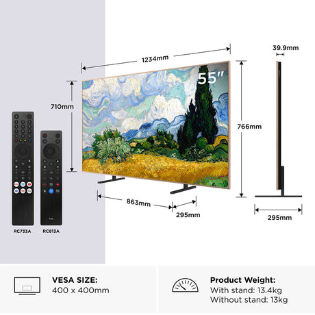 TCL NXTVision 55A400 PRO-UK 55" QD-Mini LED TV