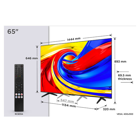 TCL 65P7L-UK 65" QLED TV