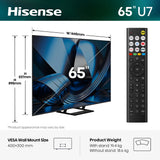 Hisense 65U7STUK 65" ULED Mini LED 4K TV