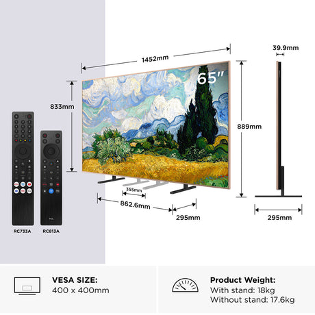 TCL NXTVision 65A400 PRO-UK 65" QD-Mini LED TV