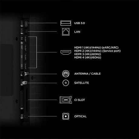 TCL 85RM7L-UK 85" 4K RGB-Mini LED TV