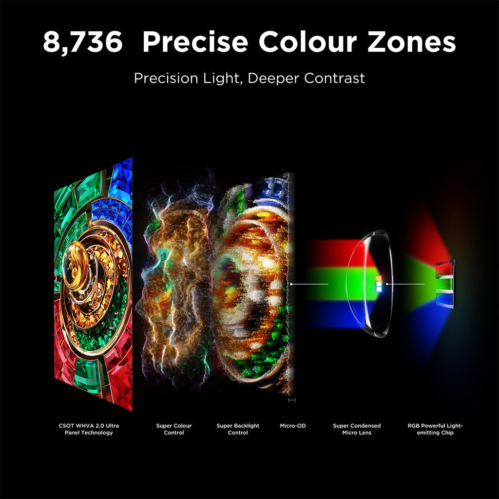 TCL 85RM9L-UK 85" 4K RGB-Mini LED TV