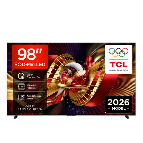 TCL 98C8L-UK 98" 4K SQD-Mini LED TV