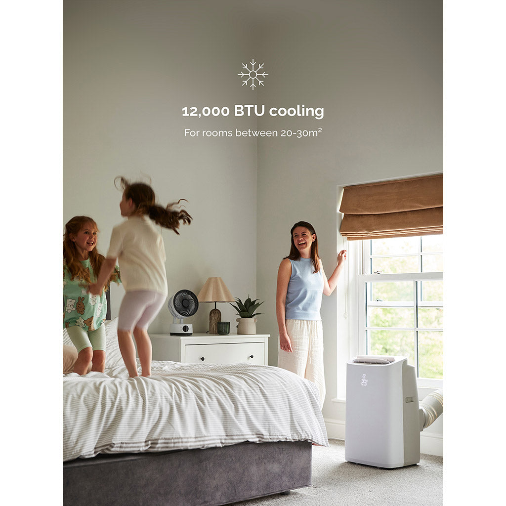 Meaco Cirro® 12000 BTU Super Quiet Smart Portable Air Conditioner - Cooling Only
